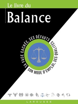 cover image of Le livre de la Balance
